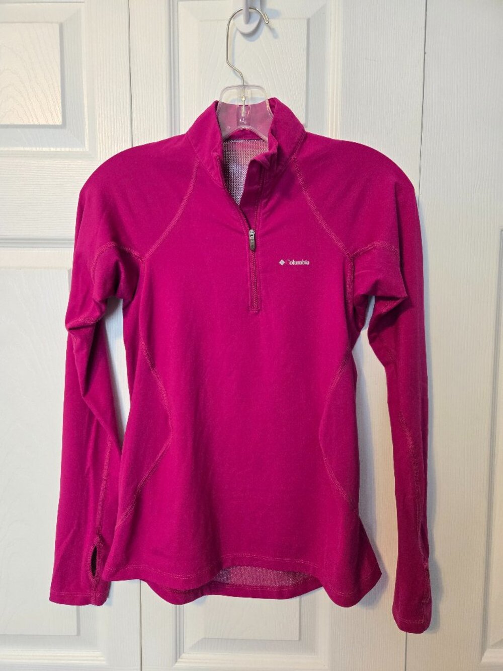 Columbia Quarter Zip, Size S.